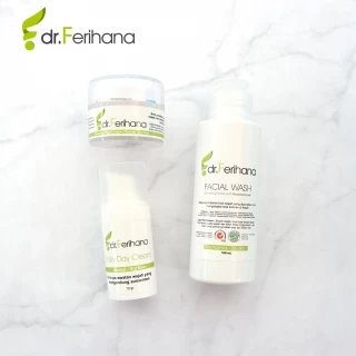 Paket Premium Whitening Series for Normal & Dry Skin Dr. Ferihana