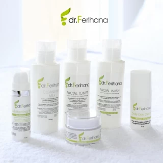 Paket Complete Premium Whitening Series for Normal & Dry Skin Dr. Ferihana